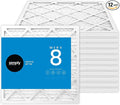 Simply 14x14x1 Air Filter, Merv 8, MPR 600, 12 Pack, Furnace Air Filter by SimplyFilters
