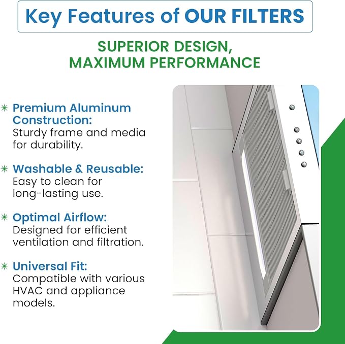 Filter Everything Replacement Aluminum Filter Compatible - Image 3