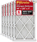 Filtrete 14x20x1 AC Furnace Air Filter, MERV 11, MPR 1000, Micro Allergen by Filtrete