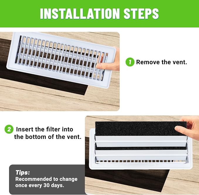 4"x12" Activated Carbon Air Vent Filters - Image 4