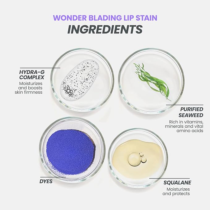 Wonderskin Wonder Blading All Day Lip Stain Peel Off Masque - Long Lasting, Waterproof and Transfer Proof Pink Lip Tint, Matte Finish Peel Off Makeup (Darling Masque)