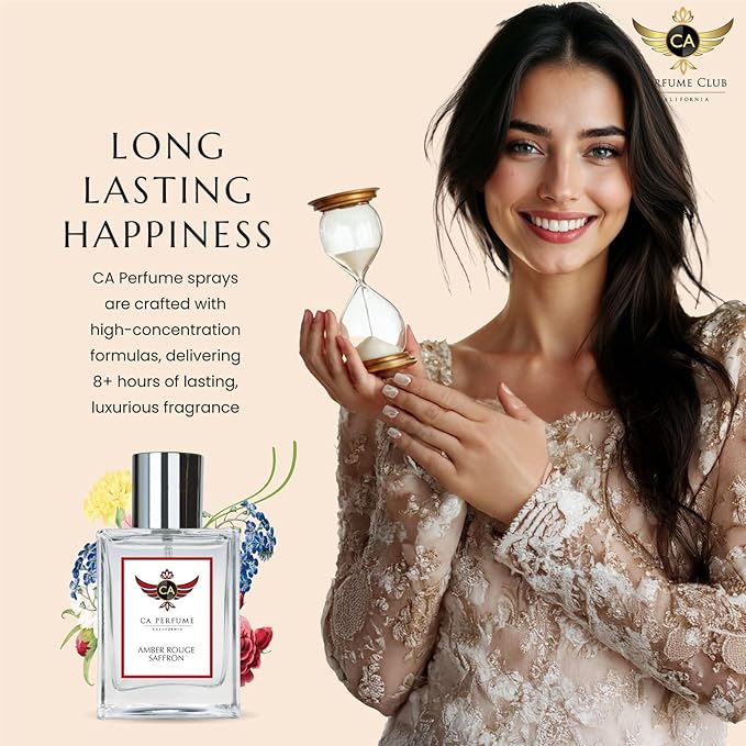 CA Perfume Impression of Eau Rose for Women Floral Fruity Fragrance Long Lasting Perfumes for Women Eau De Parfum 1.7 Fl Oz 50ml