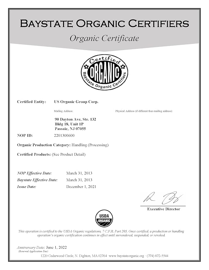 US Organic 100% Pure Lavender Essential Oil, Directly sourced from Bulgaria, USDA Certified Organic, Undiluted, for Diffuser, Humidifier, Massage, Skin, Hair Care, Non GMO, 15 ml