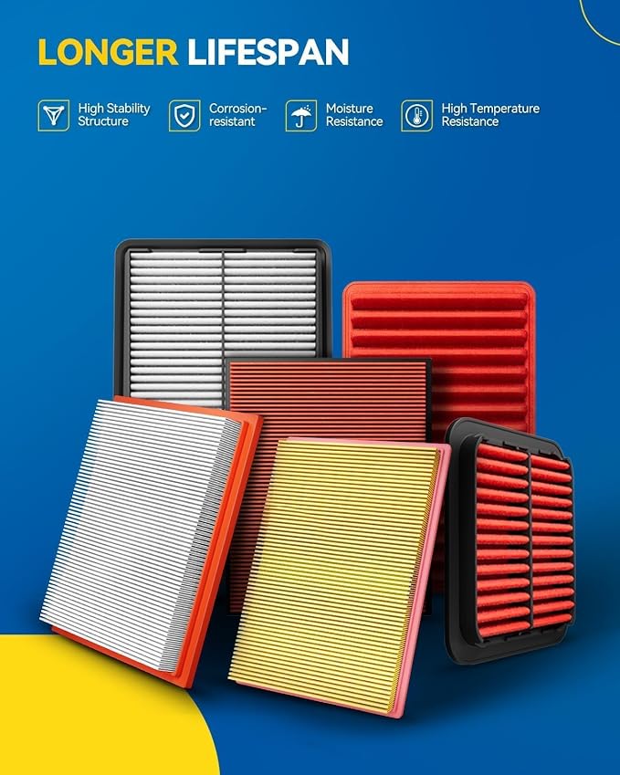 PHILTOP Engine Air Filter, CA11501 Compatible - Image 5