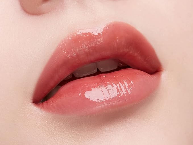 JUNG SAEM MOOL LIP-PRESSION Glow Lasting Tint 0.14 Fl Oz, Water-In-Oil Gloss Tint for Hydrated, Plump Lips, Non-Sticky Comfortable Fit for Radiant Lip Stain, Korean Lip Makeup (Soft Beige)