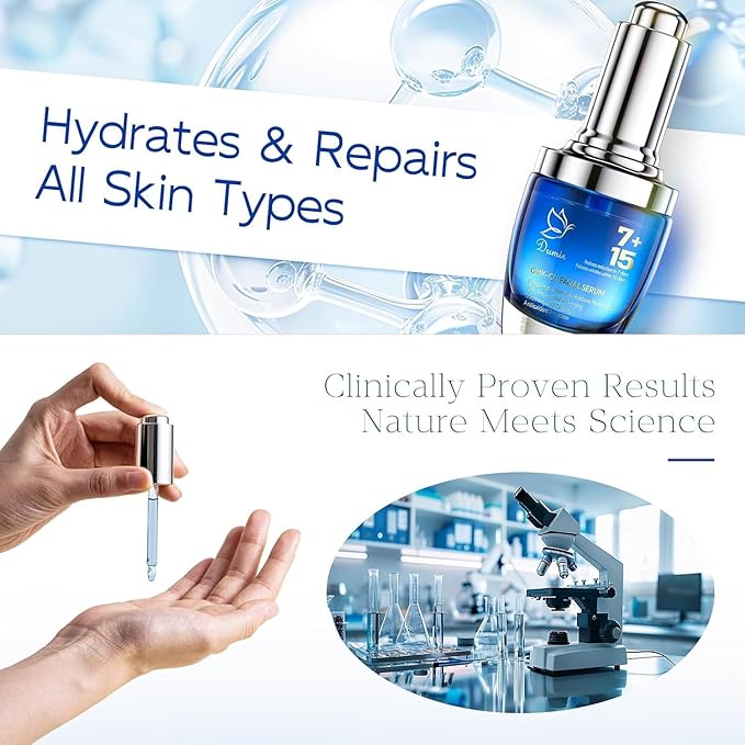 Copper Peptides Serum for Face - Peptides Collagen Renewal & Anti-Aging Serum - GHK-Cu, EGF, Hyaluronic Acid,Collagen - Anti Wrinkle, Firming, Moisturizing-Korean Skin Care,25mL/0.88 Fl Oz