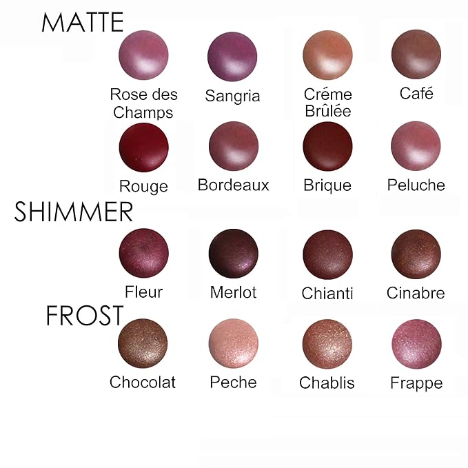 Lauren Brooke Cosmetiques Natural Lip Color, Lipstick (Rouge)
