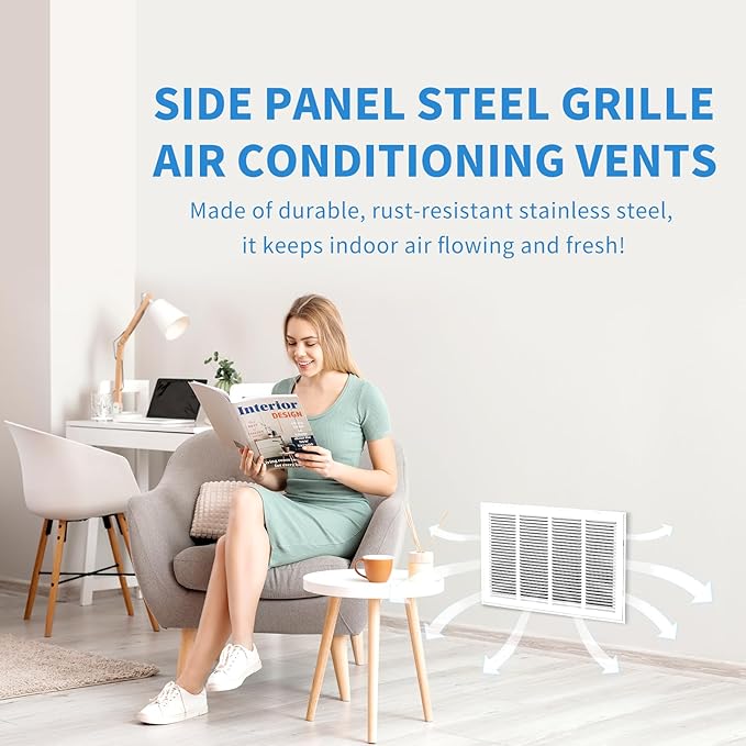 30x20 Return Air Grille, Return Air Vent Cover - Image 7