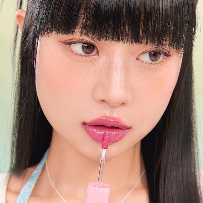 Peripera Ink Mood Glowy Tint | Lip-Plumping, Naturally Moisturizing, Lightweight, Glow-Boosting, Long-Lasting, Comfortable, Non-Sticky, No White Film (021 COOLING PINK (LUCKY LOTTERY))