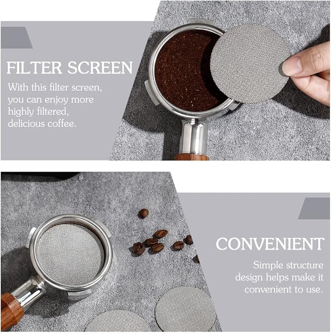 DECHOUS Stainless Filter Screen Portable Manual Coffee Maker Filter Design - Image 2