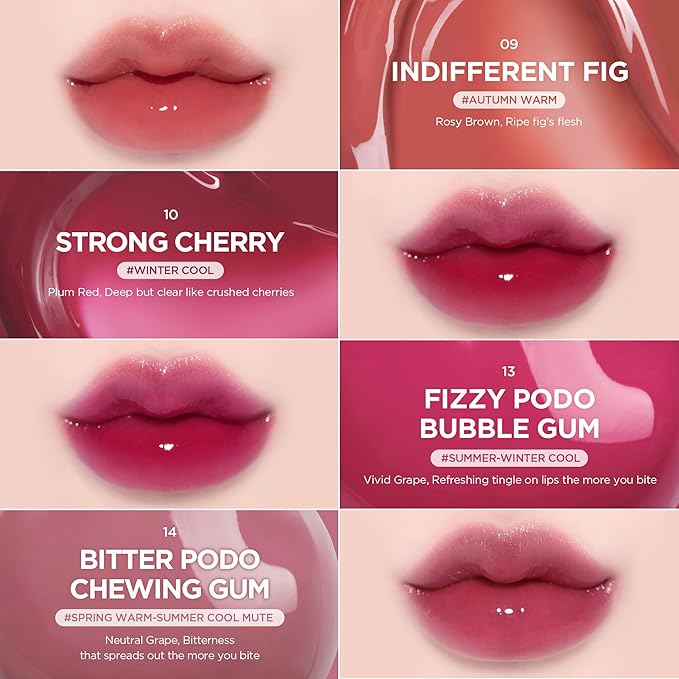 lilybyred Bloody Liar Coating Tint | Korean Glossy Lip Stain, Vivid & Juicy Color, Syrupy Shine, Moisturizing, Long-Lasting & Smudge-Proof, Non-Sticky, Lightweight, 0.14 oz. (04 Shy Peach)