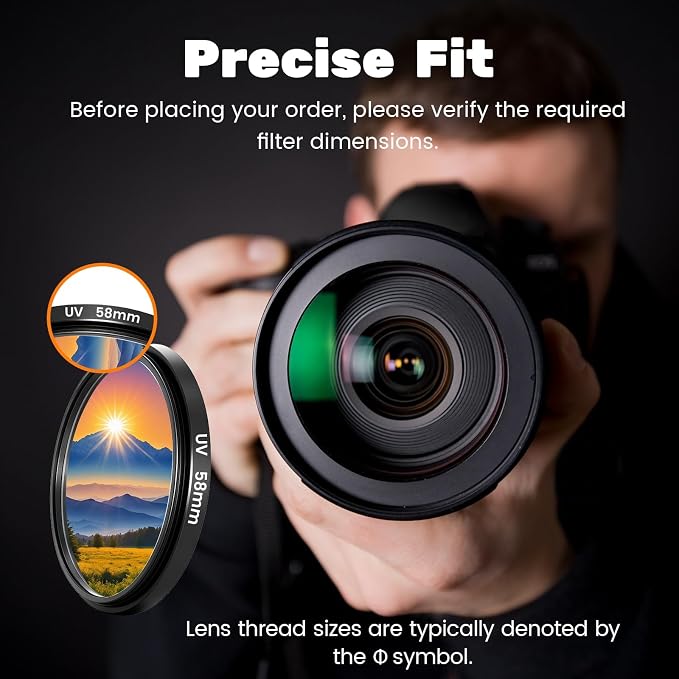 77mm UV-CPL-FLD Lens Filter Kit 3 Piece - Image 5