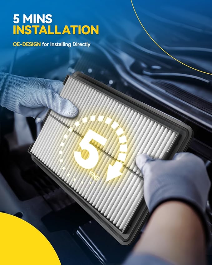 PHILTOP Engine Air Filter CA12290 Replacement - Image 7