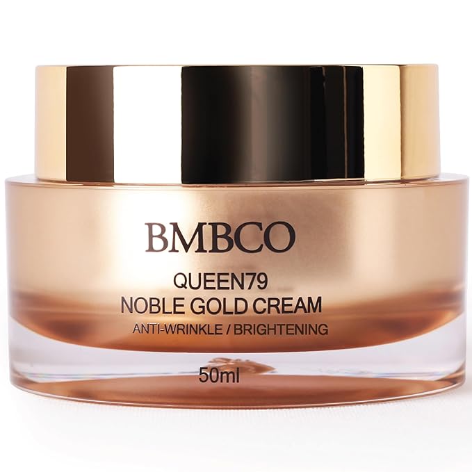 BMBCO 24K Gold Firming Cream – Anti-Aging Moisturizer with Collagen & Hyaluronic Acid | Wrinkle Repair for Face, Neck & Eyes | Korean Skincare – 50ml / 1.69 fl oz