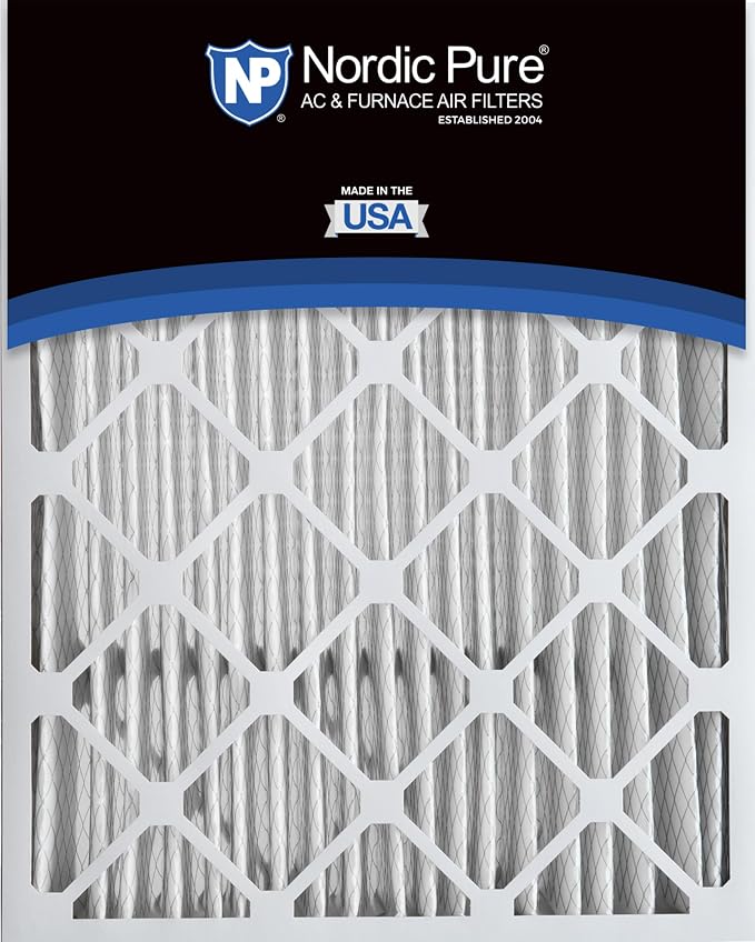 Nordic Pure 20x25x5 Lennox X6673 X6675 Replacement MERV 10 Air Filters 2 Pack - Image 5