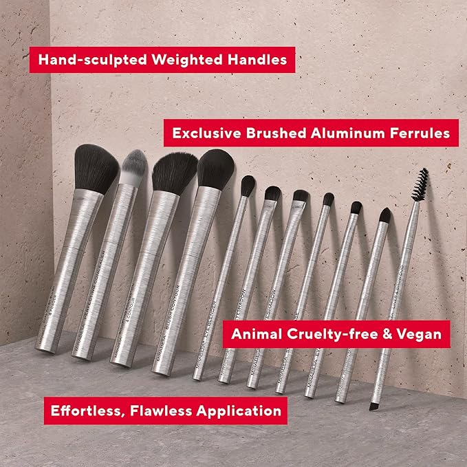 Mirabella Hand-Sculpted Luxury Brush - Foundation Brush