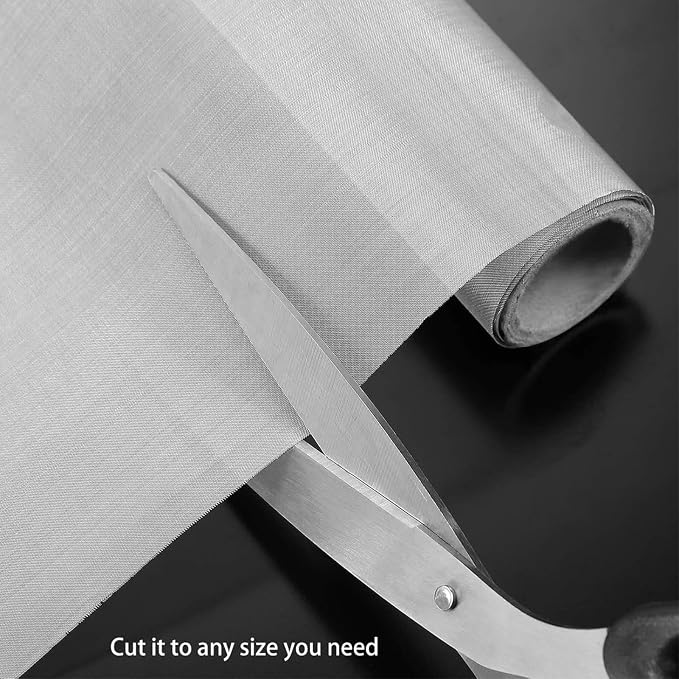 304 Stainless Steel Woven Filter Cloth Roll 60/120 Mesh, Precision Wire Mesh - Image 6