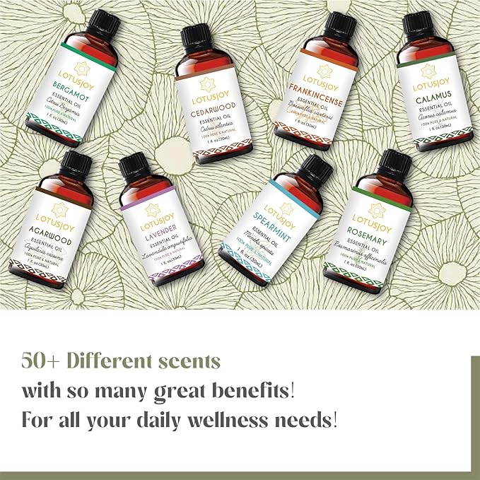 Cedarwood Essential Oil for Diffuser Room Spray Household - 1 Oz