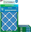 Filterbuy 10x18x1 Air Filter MERV 13 Optimal Smoke & Allergy Defense, by Filterbuy