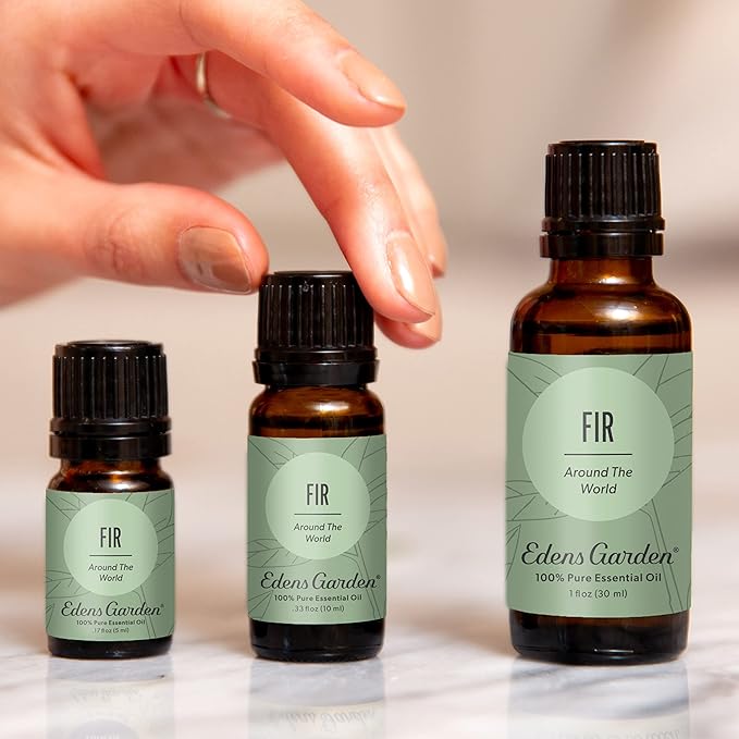 Edens Garden Fir Around The World Essential Oil- 100% Pure Premium Grade, Undiluted, Natural, Therapeutic, Aromatherapy, The Best for Diffuser, Skin, Candle, Laundry 10 ml (.33 fl oz)