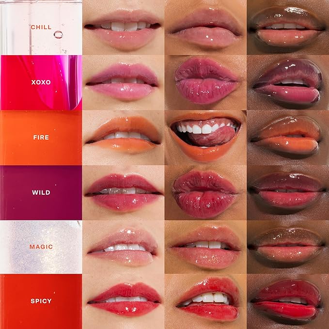 Tower 28 ShineOn Lip Jelly, CHILL | Non-Sticky, Vegan Lip Gloss in Clear | Moisturizing Apricot and Raspberry Seed Oil | Clean, Cruelty Free
