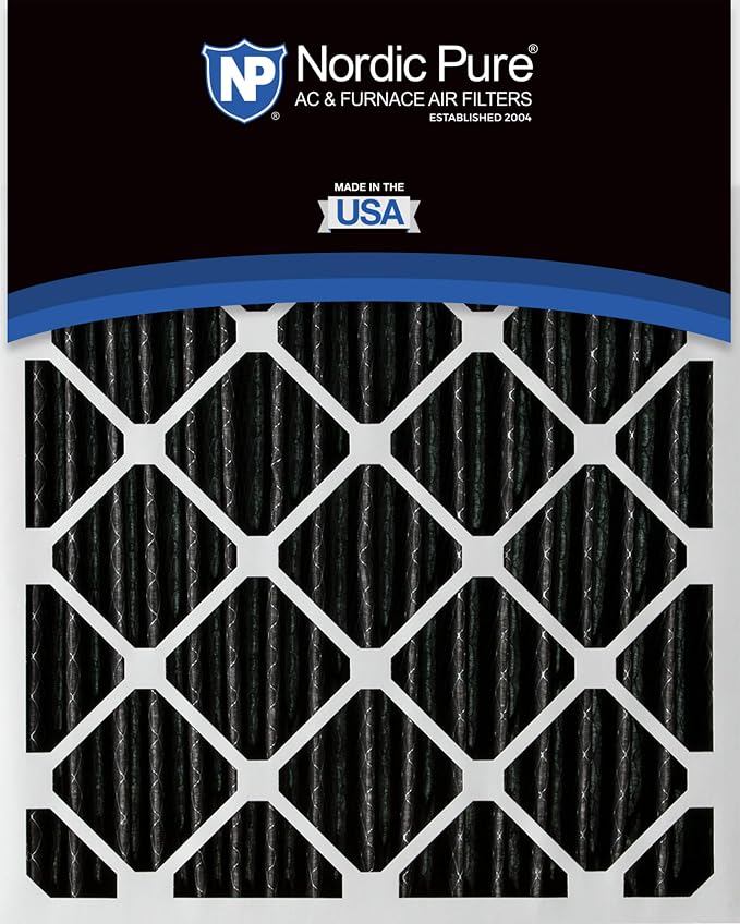 Nordic Pure 20x20x2 Furnace Air Filters MERV 10 Pleated Plus Carbon 3 Pack - Image 5