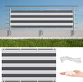 Privacy Fence 3.6' x 19.7' Durable and UV Resistant Balcony Privacy, by AYLFBFU