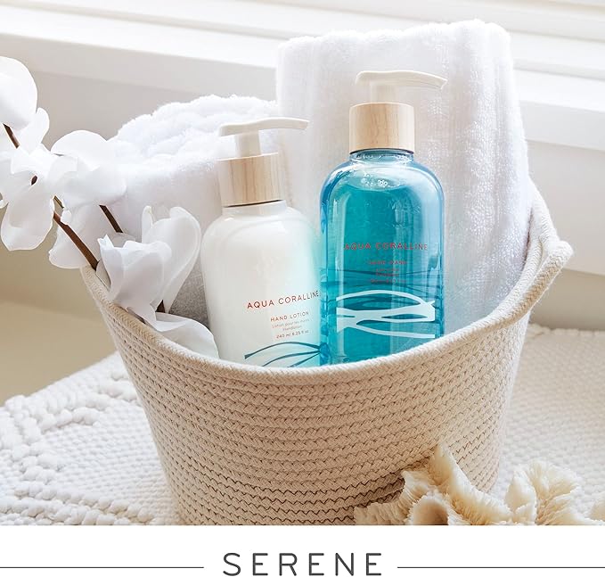 Thymes Home Fragrance Mist - Aqua Coralline Scented Room Spray for Home - Air Freshener (3 oz)