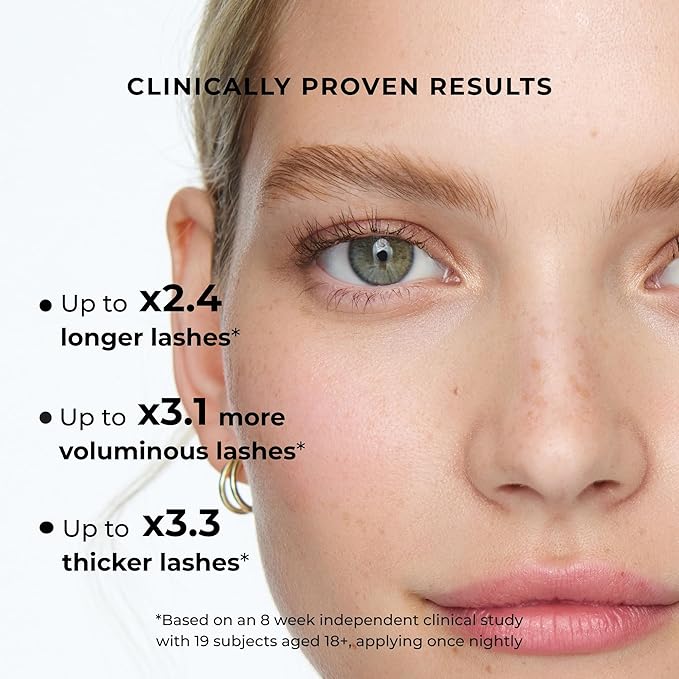 Wunderbrow Growth Enhancer Brow & Lash Serum, 2-in-1 Growth Serum For Fuller, Thicker, Healthier Eyebrows & Eyelashes, Clinically Tested Formula, Visible Results in 6-8 weeks