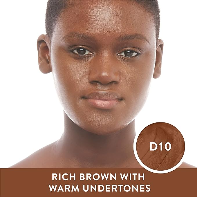 Mented Cosmetics Stick Foundation Make Up, Concealer & Contour Stick for Dark Skin, Cream Foundation for Black Women Makeup, Vegan and Cruelty Free, D10