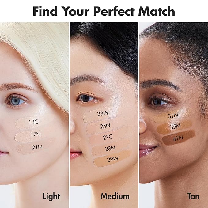 AGE20'S Signature Essence Pact SPF 50+ | Pack of 2 | 27C HONEY | Cream Foundation, Dewy Finish, Natural Coverage | Korean Cushion Foundation