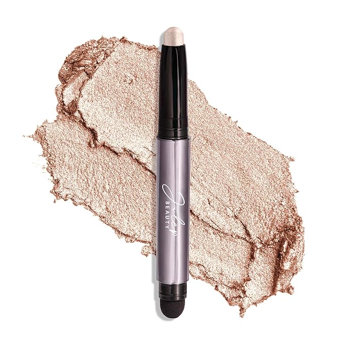 Julep Eyeshadow 101 Cream-to-Powder Waterproof Shadow Stick – Pearl Shimmer – Long-Lasting, Crease-Proof, Light Golden-Beige Shimmer Cream Eyeshadow with Built-in Smudger