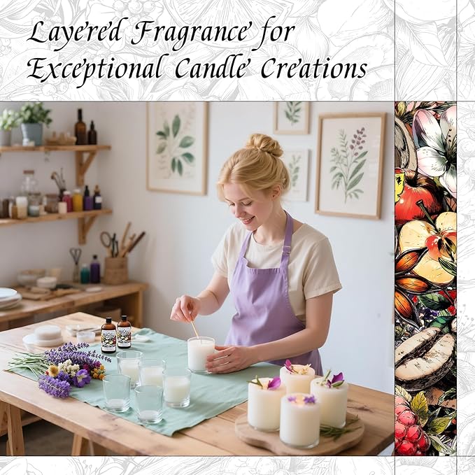 HIQILI Spears Fantasy Fragrance Oil for Home Diffuser, White Chocolate‌ & Cupcake‌ Scents, DIY Soap, Candle, Perfume Making, Long Lasting - 5.07 Fl Oz
