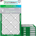 Filterbuy 15x30x1 Air Filter MERV 8 Essential Dust & Allergy Defense, by Filterbuy