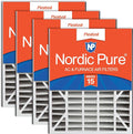 Nordic Pure 20x25x5 Air Bear Replacement 266649-102 MERV 15 Air Filters 4 Pack by NordicPure