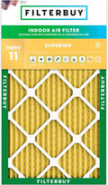 Filterbuy 16x32x1 Air Filter MERV 11 Superior Pet & Allergy Defense, by Filterbuy