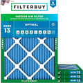 Filterbuy 30x32x1 Air Filter MERV 13 Optimal Smoke & Allergy Defense, by Filterbuy