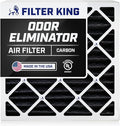 Filter King 16x18x1 Air Filter | 4-PACK | Carbon MERV 8 HVAC Pleated A/C by FilterKing