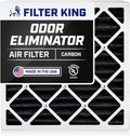 Filter King 15x15x1 Air Filter | 4-PACK | Carbon MERV 8 HVAC Pleated A/C by FilterKing