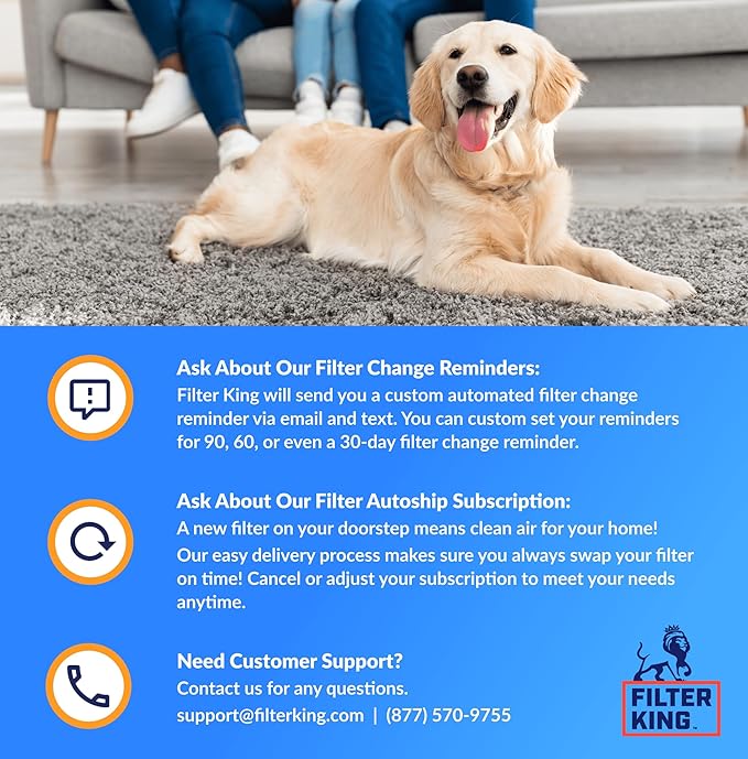 Filter King 29x51x1 Air Filter | 4-PACK | MERV 8 HVAC Pleated A/C Furnace - Image 5