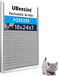UBeesize 18x24x1 Reusable Electrostatic Air Filter HVAC AC Furnace Filter by UBeesize