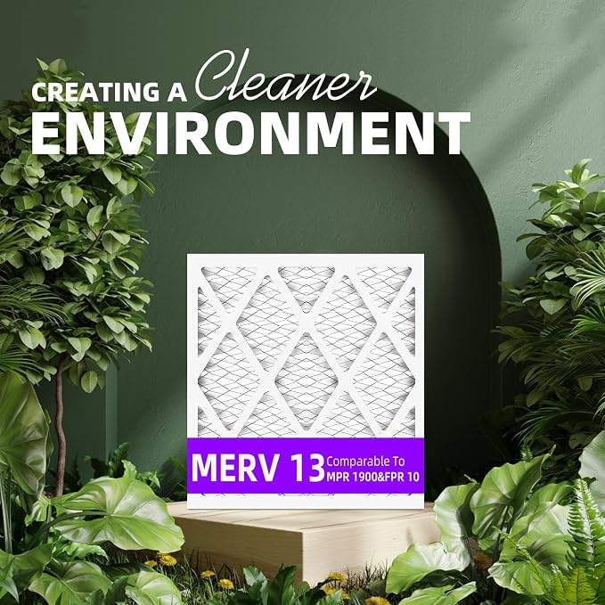 20x22x1 MERV 13 Air Filter MPR 1900 & FPR 10, Furnace Air Filters - Image 5