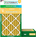 Filterbuy 12x24x4 Air Filter MERV 11 Superior Pet & Allergy Defense, by Filterbuy