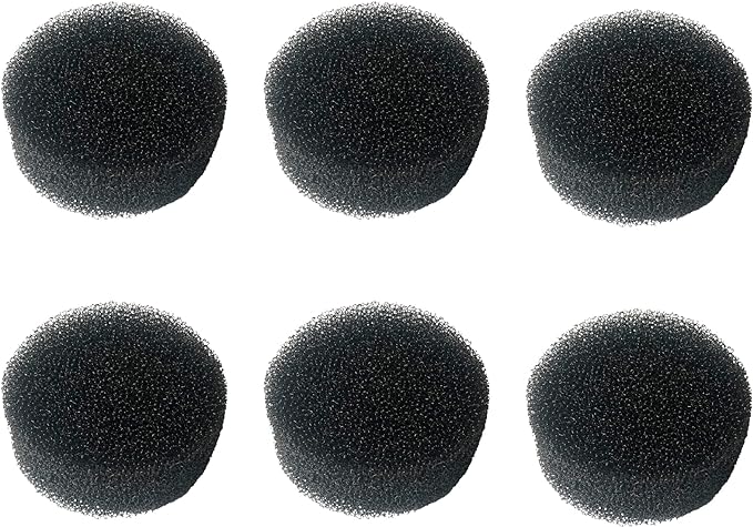 6 Pack Replacement compatible for Air Compressor 2" Round Intake Filter by PeakBlen