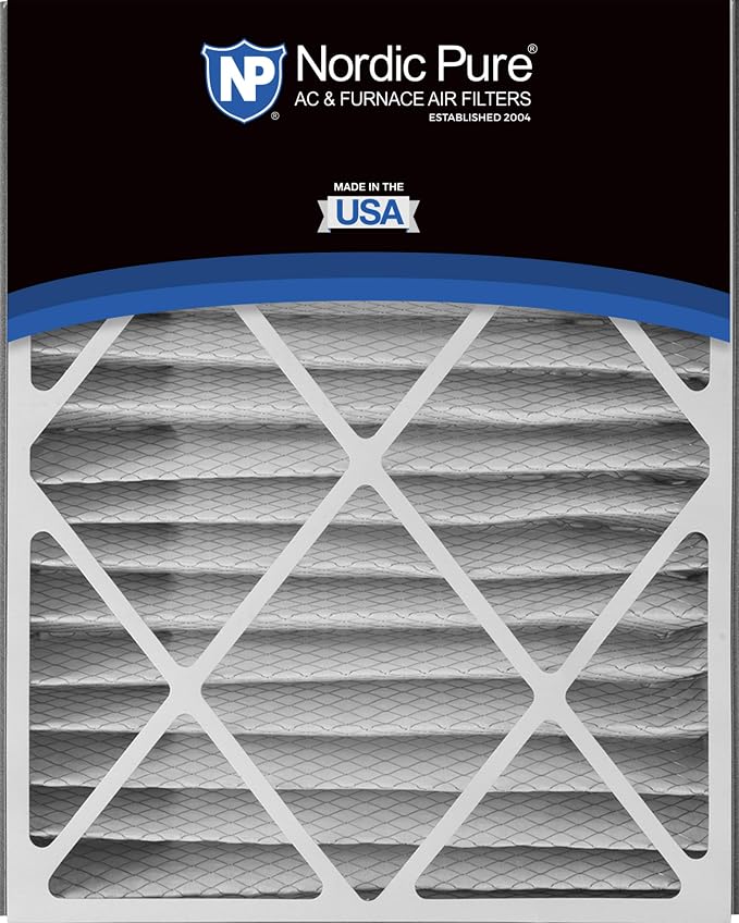 Nordic Pure 20x25x5 Air Bear Replacement 266649-102 MERV 13 Air Filters 4 Pack - Image 5