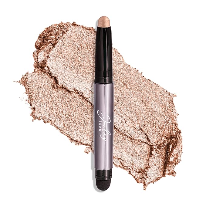 Julep Eyeshadow 101 Cream-to-Powder Waterproof Shadow Stick – Champagne Shimmer – Long-Lasting, Crease-Proof, Medium Golden-Beige Shimmer Cream Eyeshadow with Built-in Smudger