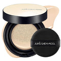 JUNG SAEM MOOL Essential Skin Nuder Cushion 17N Fair Light 0.49 Fl Oz, No Refill, Natural Radiant Finish Cushion Foundation with Buildable Coverage, Lightweight Texture, Korean Foundation Makeup