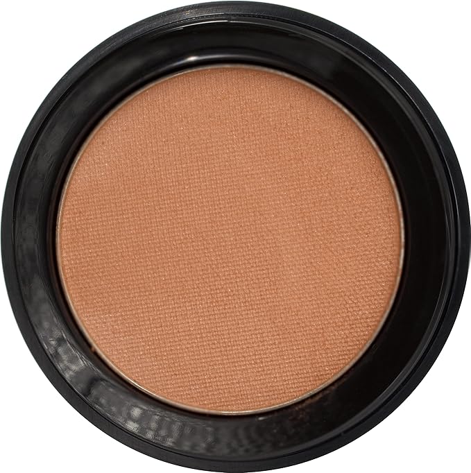 Maple Brown Beige Tan Dark Peach Matte Opaque Pressed Powder Single Vegan Eyeshadow; Talc, Paraben & Cruelty Free