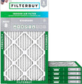 Filterbuy 12x20x1 Air Filter MERV 8 Essential Dust & Allergy Defense, by Filterbuy