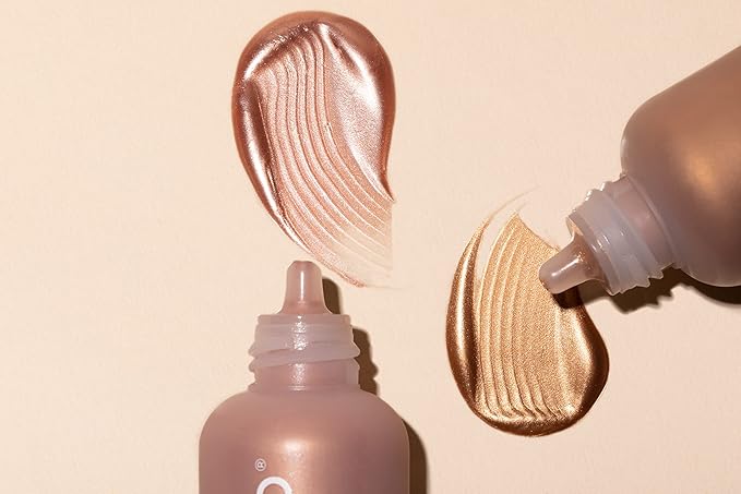 Live Tinted Hueglow Liquid Highlighter Drops - Lightweight Serum-Infused Highlighter, Non-Greasy Formula for Natural Radiance and Advanced Hydration, Dusk, 1.7fl oz / 50mL